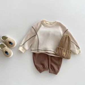 Boys Suit Blouse and Pants2 PCs Set